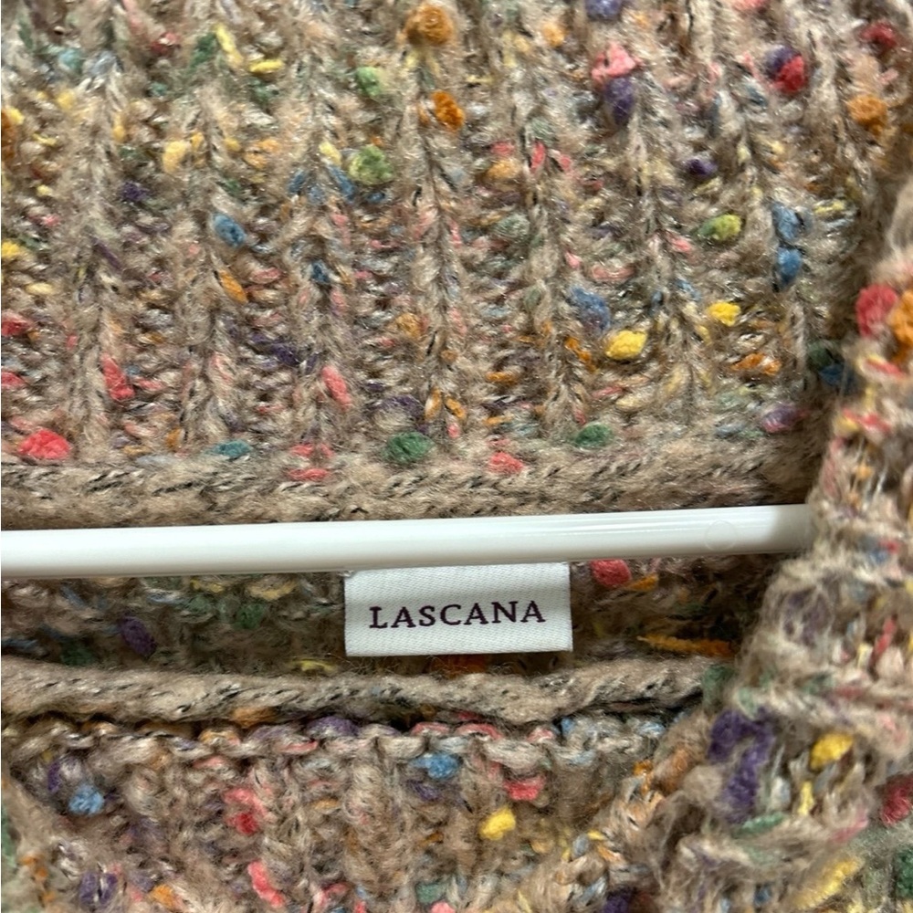 Multicolor Cable Knit Sweater - Picture 3 of 4